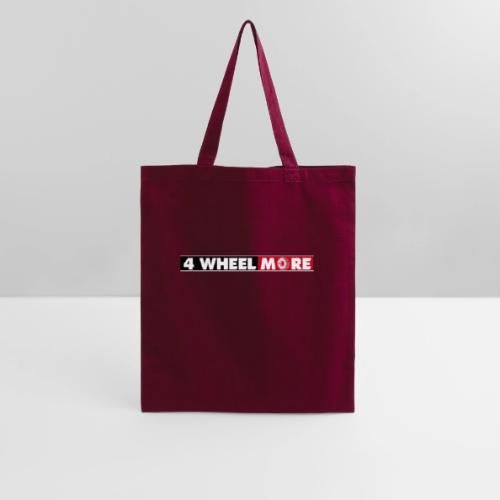 4 Wheel More Rectangle Logo - Tote Bag