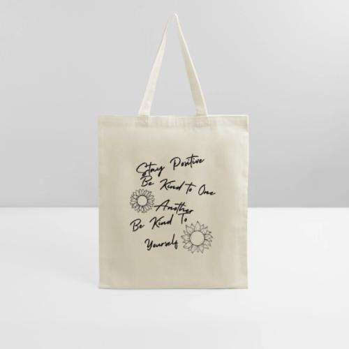 Stay Positive With Sunflowers - Tote Bag