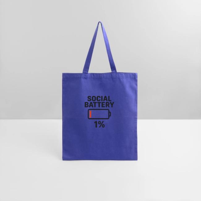 Social battery 1 percent
