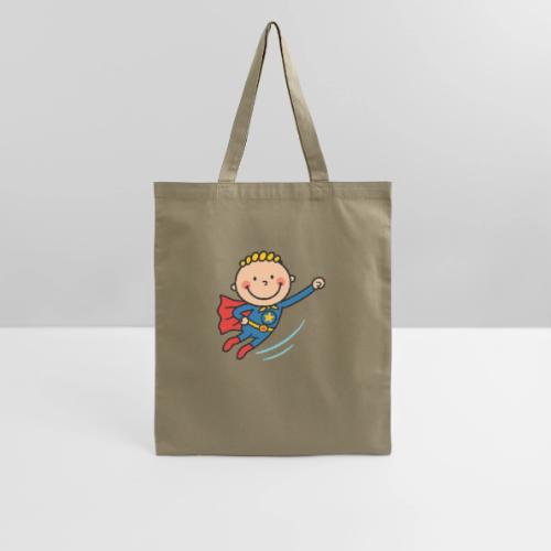 Cartoon Superhero Boy Flying Kids T-Shirt - Tote Bag
