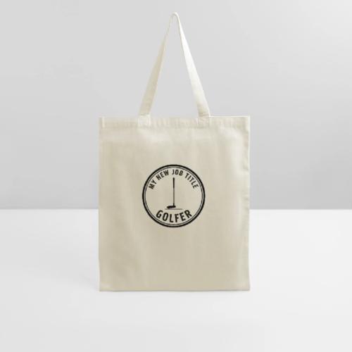 My New Job Title Golfer Funny Career Quote - Tote Bag