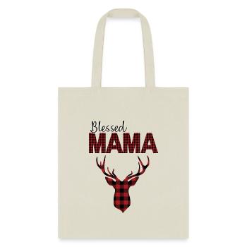 Blessed Mama. - Tote Bag - natural - Front