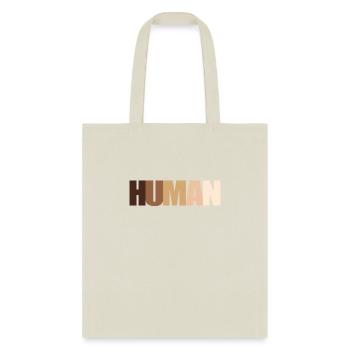 Human Anti Racist - Tote Bag - natural - Front