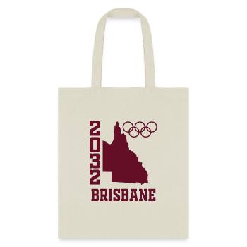 Brisbane 2032 Queensland 2032 Brisbane Games - Tote Bag - natural - Front