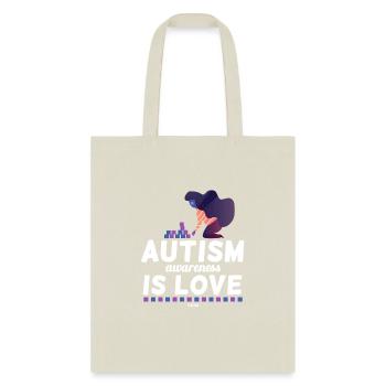 Autism Awareness - Tote Bag - natural - Front