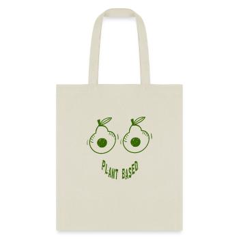 Happy to be Plant Based - Tote Bag - natural - Front