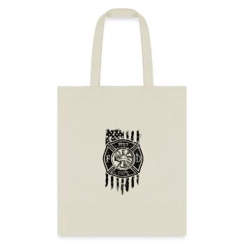 Fire Dept - emergency squad - Tote Bag - natural - Front