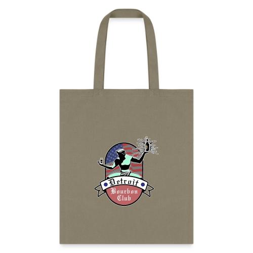 Detroit Bourbon Club Stars and Stripes Logo - Tote Bag