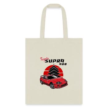 Toyota Supra A80 - Tote Bag - natural - Front