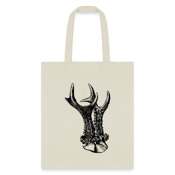 Roebuck Horned Deer Horns - Tote Bag - natural - Front