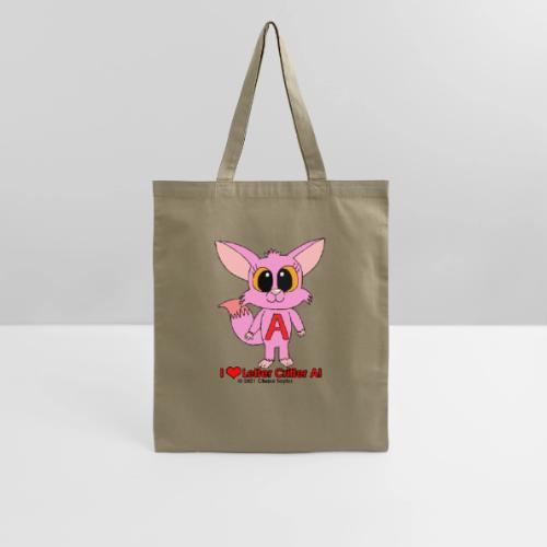 I Heart Letter Critter A - Tote Bag