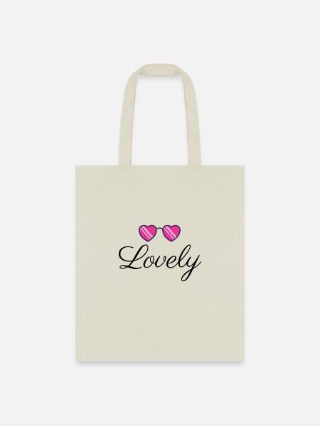 Lovely - Tote Bag - natural