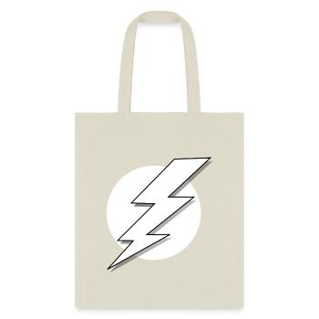 Lightning bolt T-Shirt - Tote Bag - natural - Front