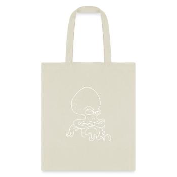 Grumpy Octopus - Tote Bag - natural - Front