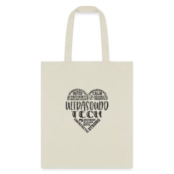 Ultrasound tech, Sonographer, UT life - Tote Bag - natural - Front