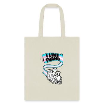 e trans comnity - Tote Bag - natural - Front