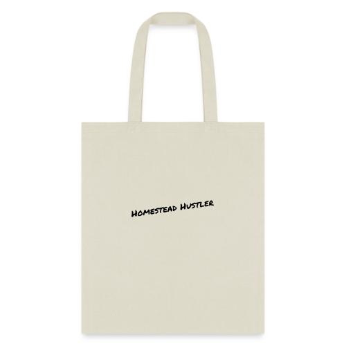 Homestead Hustler logos black - Tote Bag