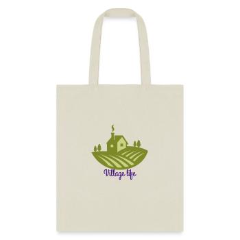 Village life - Tote Bag - natural - Front