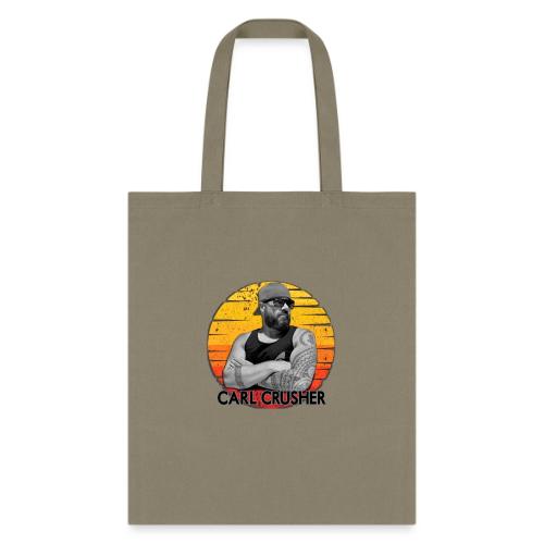 Carl Crusher Sunset Circle - Tote Bag