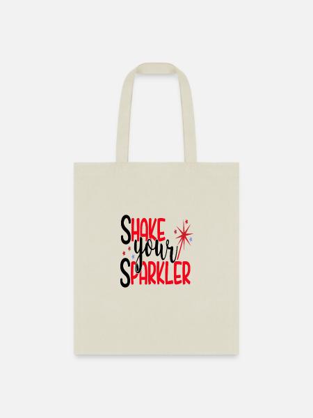 Shake Your Sparkler - Tote Bag - natural