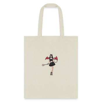 devil girl, bad girl - Tote Bag - natural - Front
