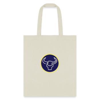 Bull Head LIne Rounded - Tote Bag - natural - Front
