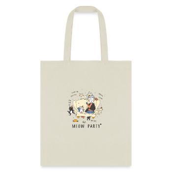 cute cats family - Tote Bag - natural - Front