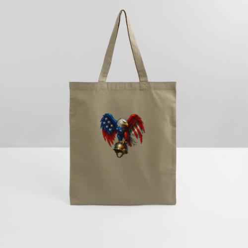 American Flag Bald Eagle - Helmet - Tote Bag