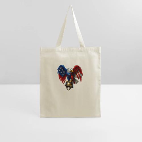 American Flag Bald Eagle - Helmet - Tote Bag