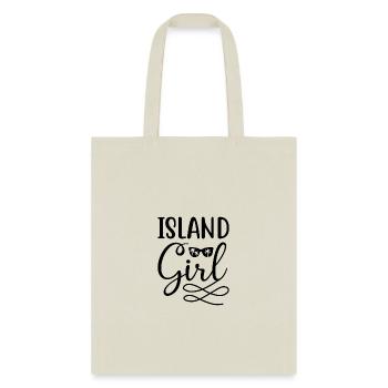 Island girl - Tote Bag - natural - Front