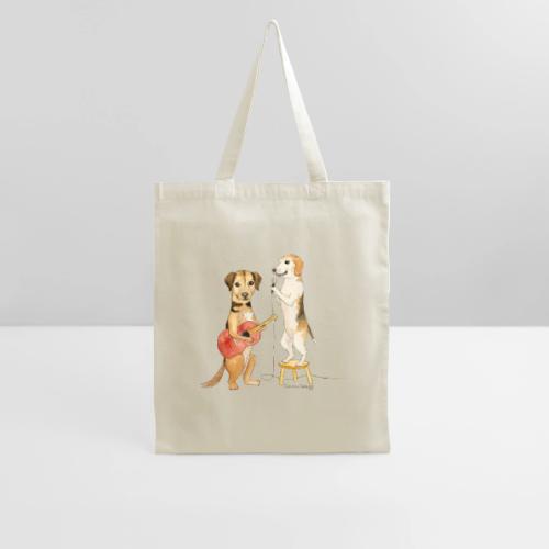 Liam and Coach Doggy Duet - Tote Bag