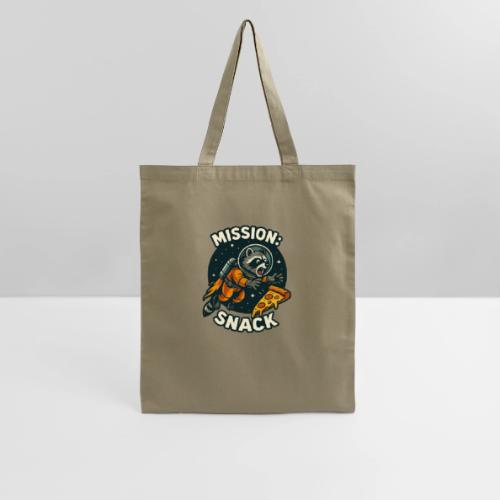 Mission Snack Raccoon Pizza Space Design - Tote Bag