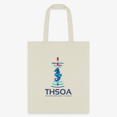 Seahorse Geo Type Stacked - Proud - Tote Bag