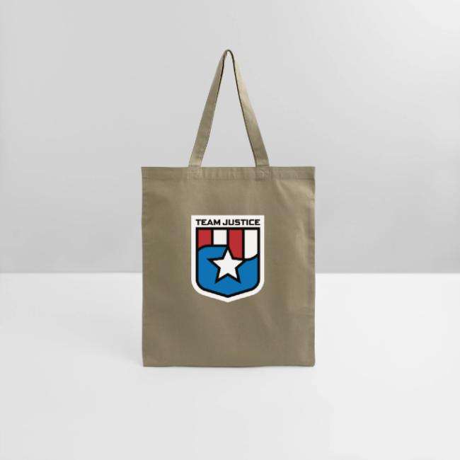 Team Justice Shield Logo white border