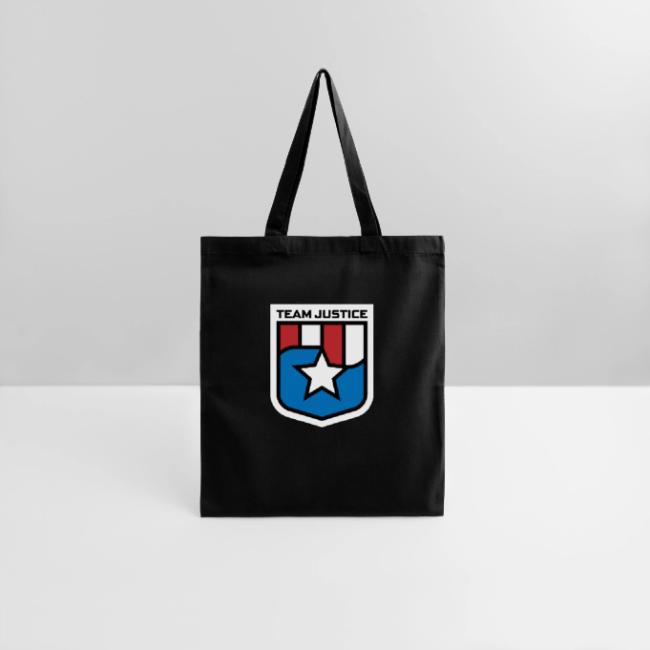 Team Justice Shield Logo white border