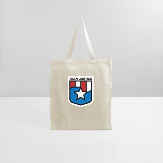 Team Justice Shield Logo white border