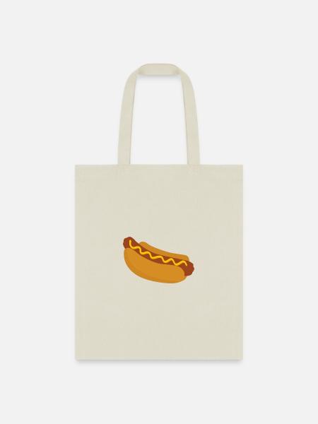 hot dog - Tote Bag - natural