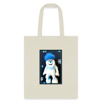 The Friendly Yeti - Tote Bag - natural - Front