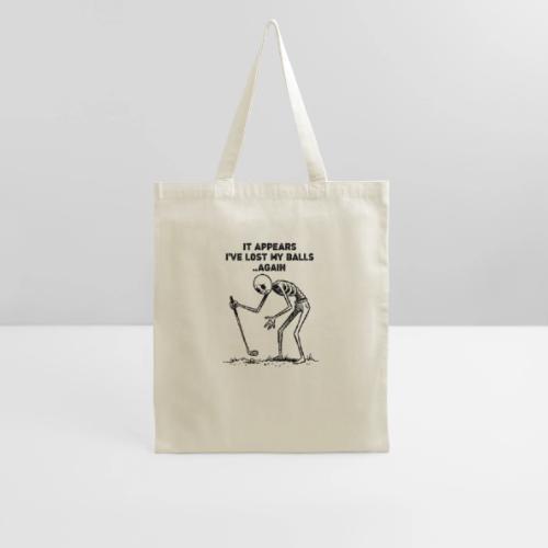 Unisex Golf Skeleton T-Shirt Funny Lost My Balls - Tote Bag
