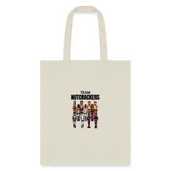 christmas nutcracker - team nutcracker 2021 - Tote Bag - natural - Front