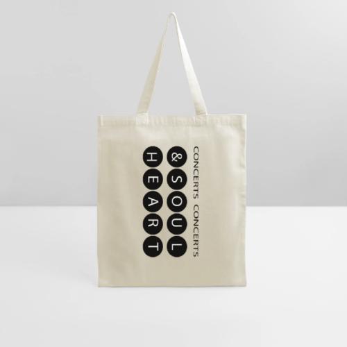 Heart & Soul concerts text design 2021 flip - Tote Bag