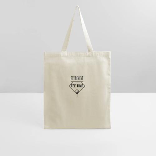 Retirement Tee Time - Golf Dad Gift Tee for Men - Tote Bag
