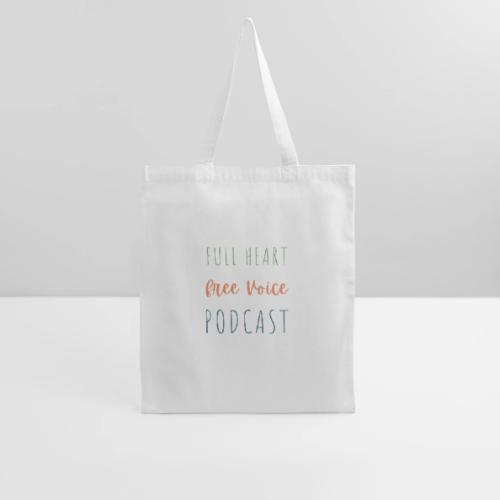 Full Heart Free Voice Text Only - Tote Bag