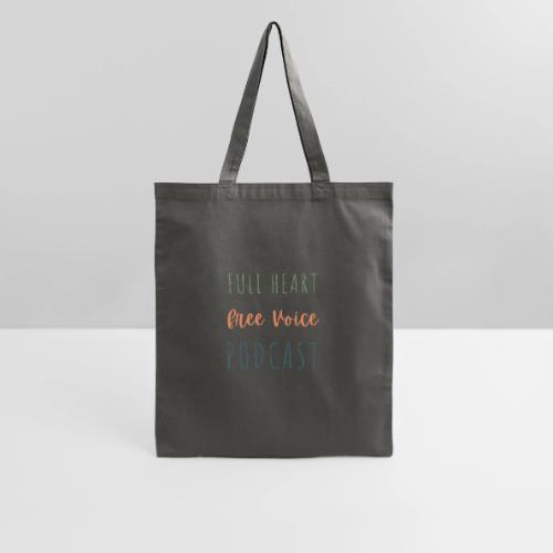 Full Heart Free Voice Text Only - Tote Bag