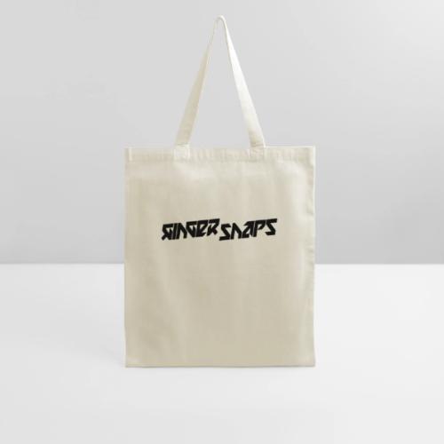 Ginger Snap5 logo (slim black) - Tote Bag
