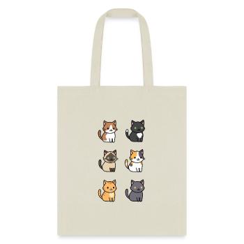 Cats - Tote Bag - natural - Front