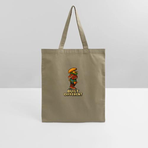 Built Different Creative Fun Graphic Design - Tote Bag