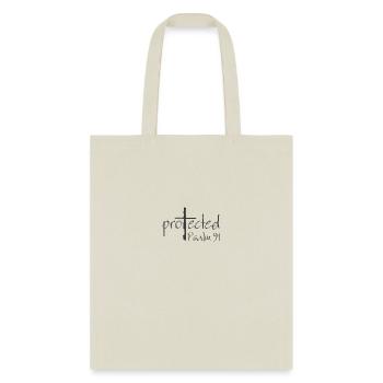 Christian Design Protected Psalm 91 - Tote Bag - natural - Front