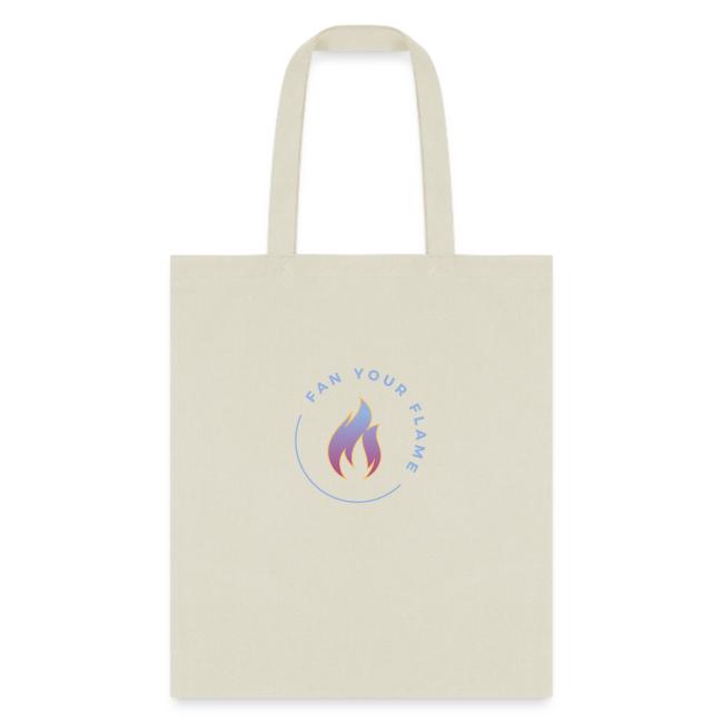 Fan Your Flame Logo Design Stamp