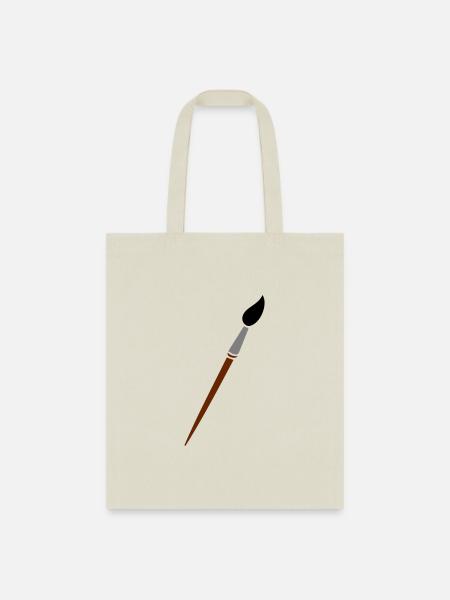 Paint Brush - Tote Bag - natural